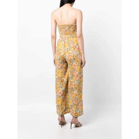 Faithfull Alegrias Linen Wide Leg Jumpsuit Sz XS - Picture 11 of 12